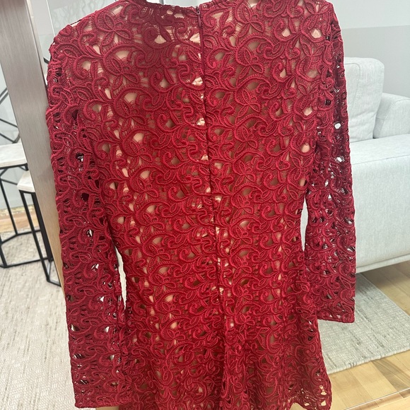 Lace structured dress - Picture 3 of 3